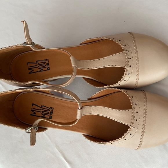 Miz Mooz MaryJane heels, cream - Picture 6 of 6